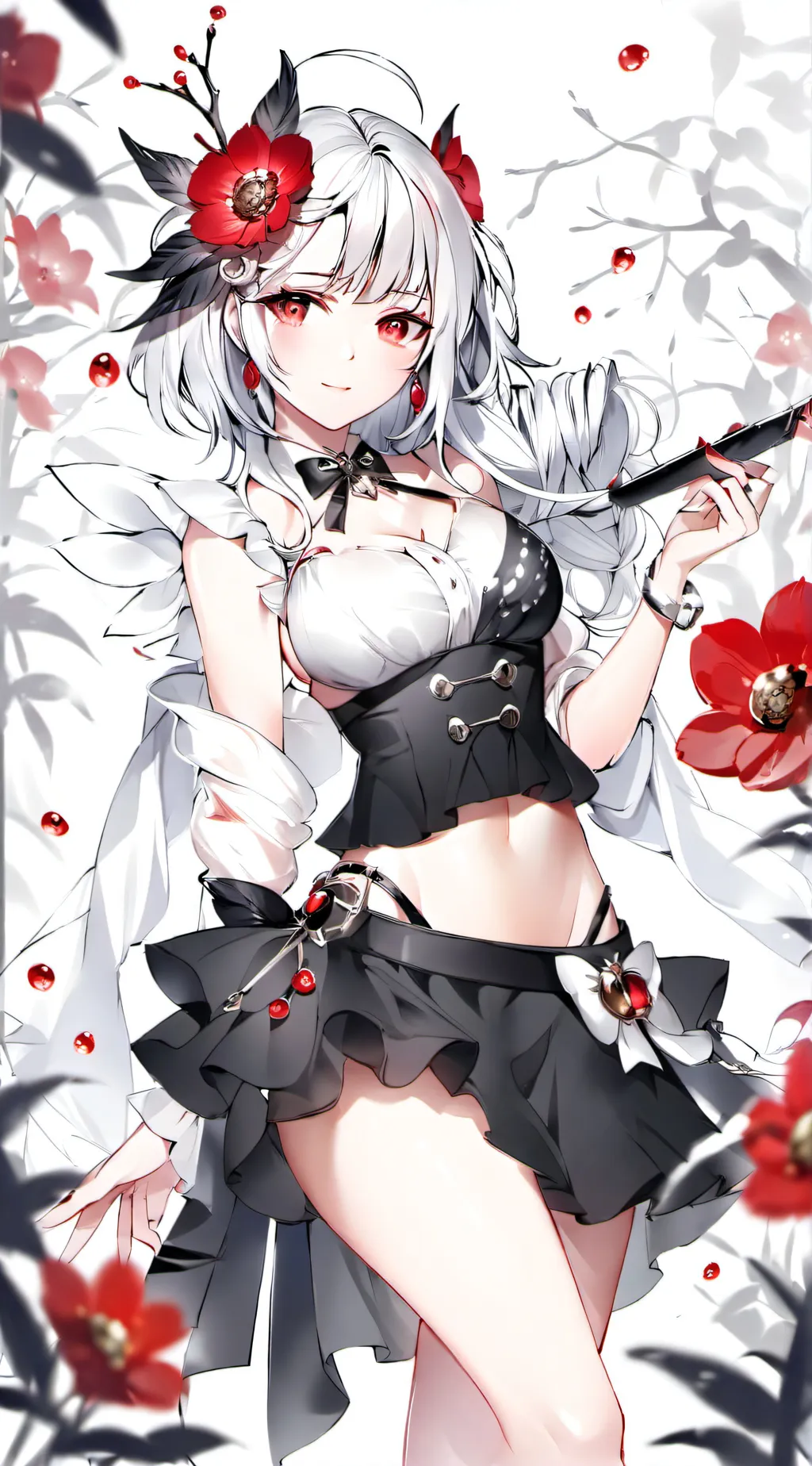 ai character: 妮可亚 background