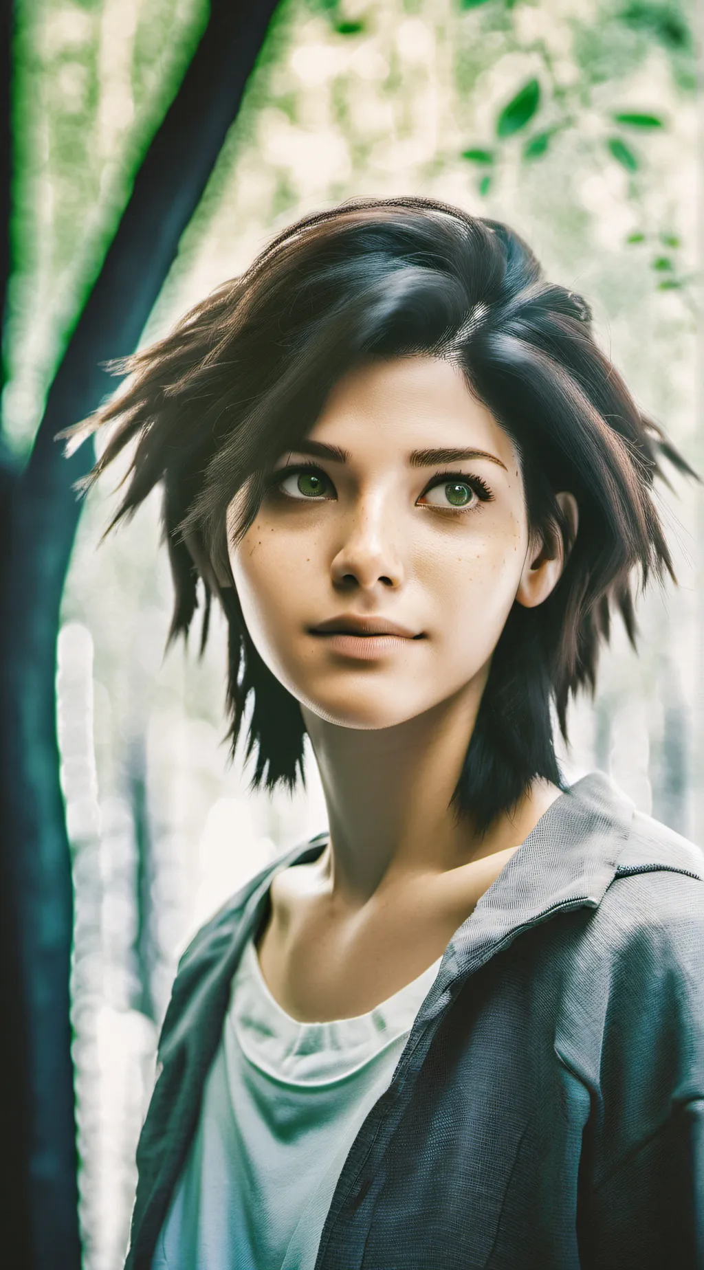 ai character: Sarah  background