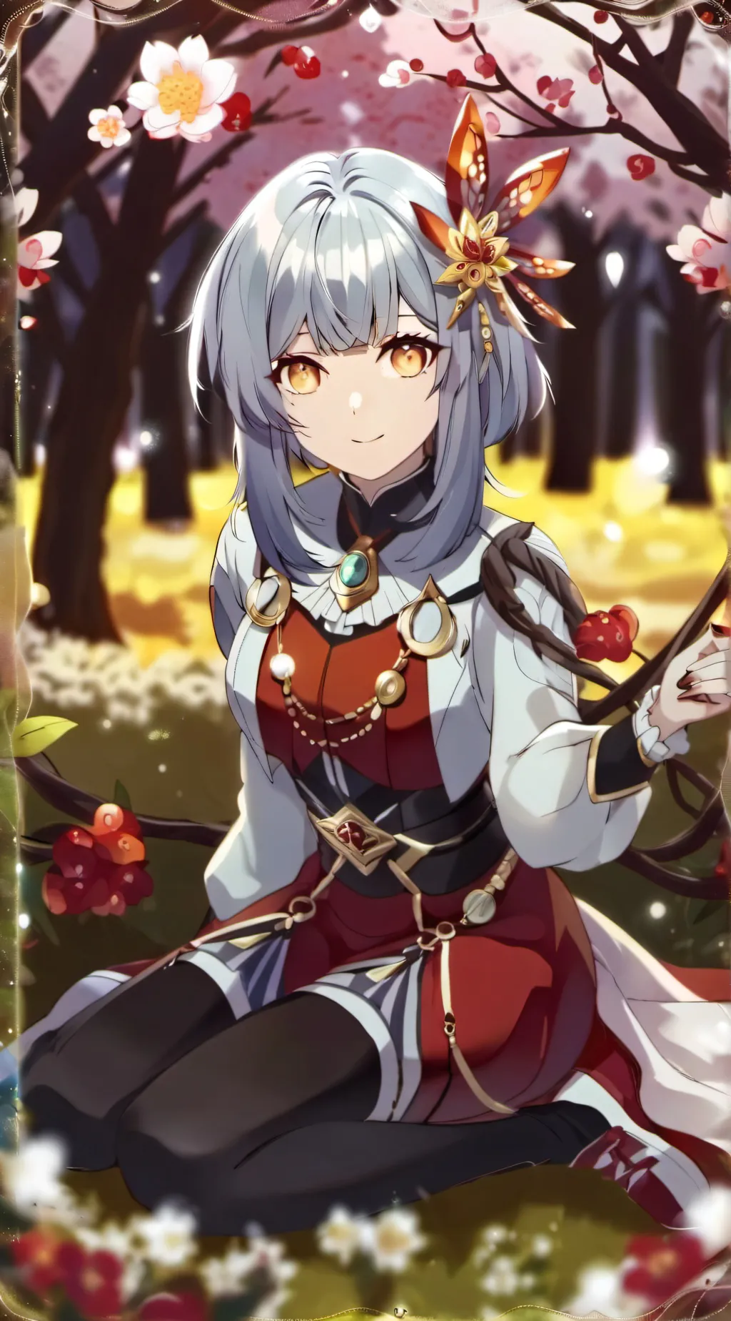 ai character: jin min  background