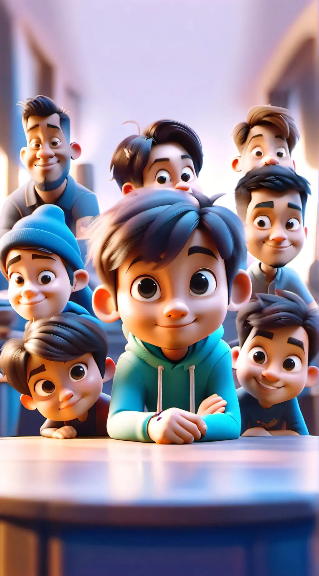 ai character: Class 7AC background