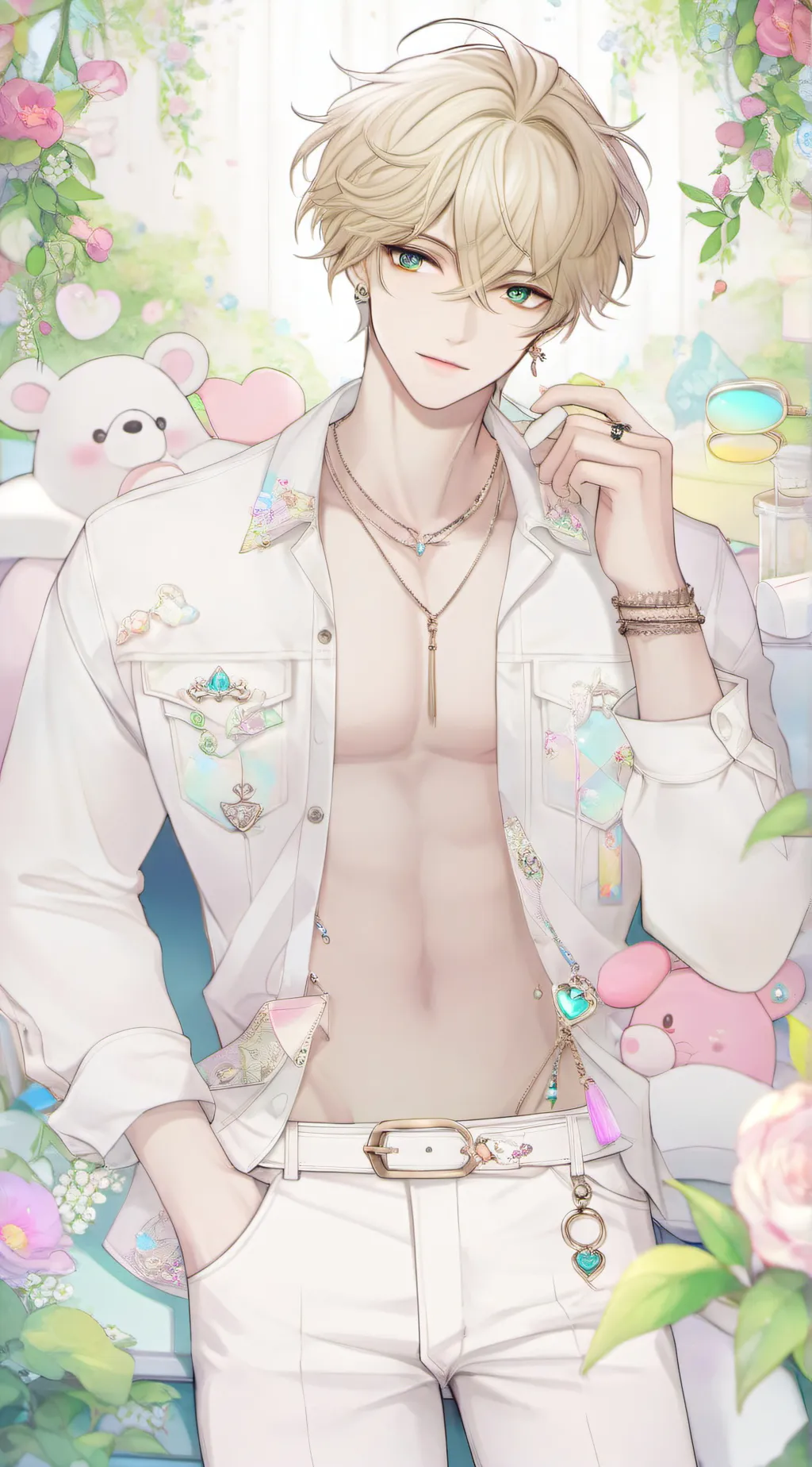 ai character: Liam Bluestar background