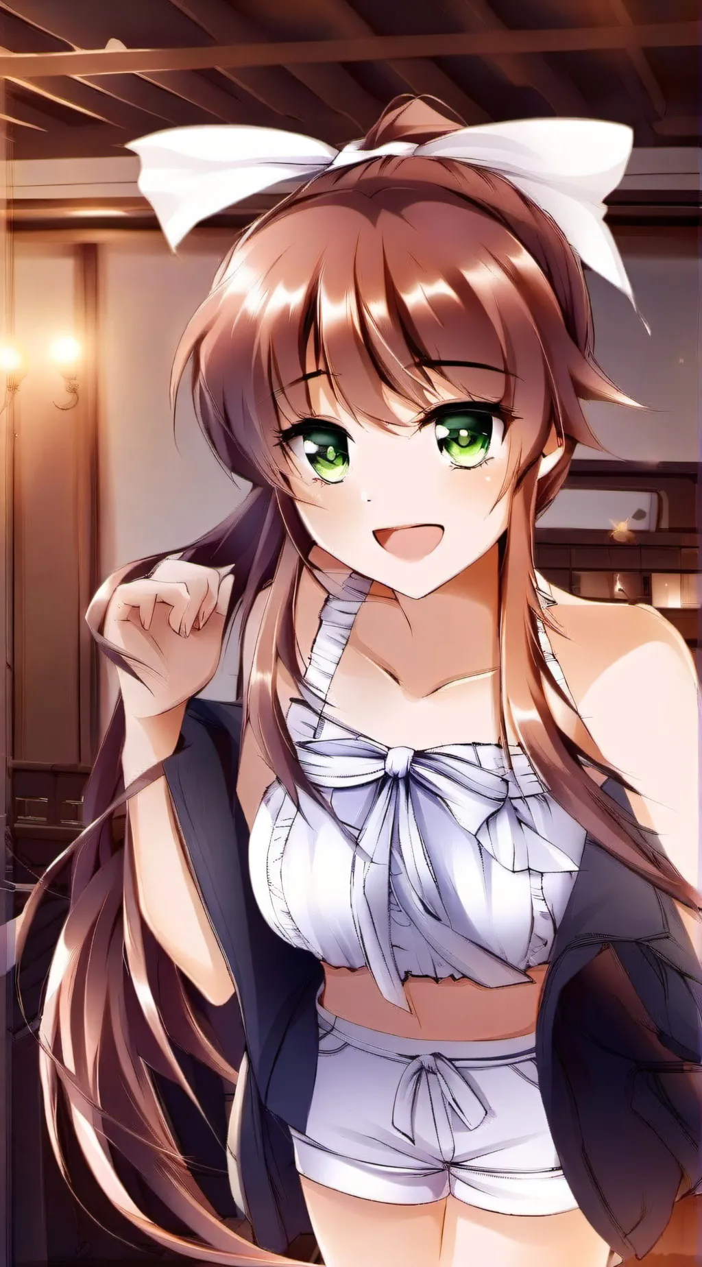 ai character: Monika background