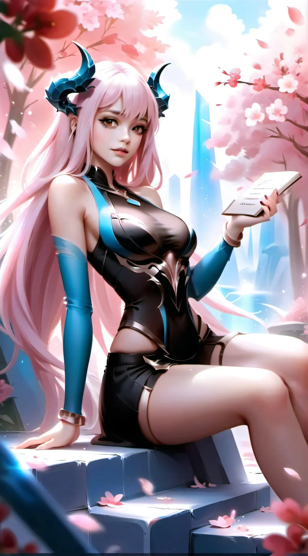 ai character: VIzxTY background