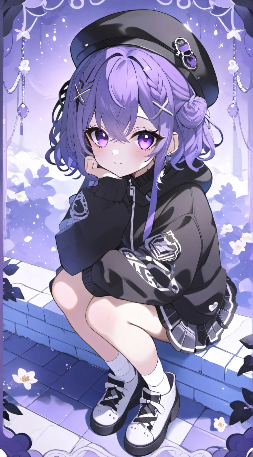 ai character: Uzi background