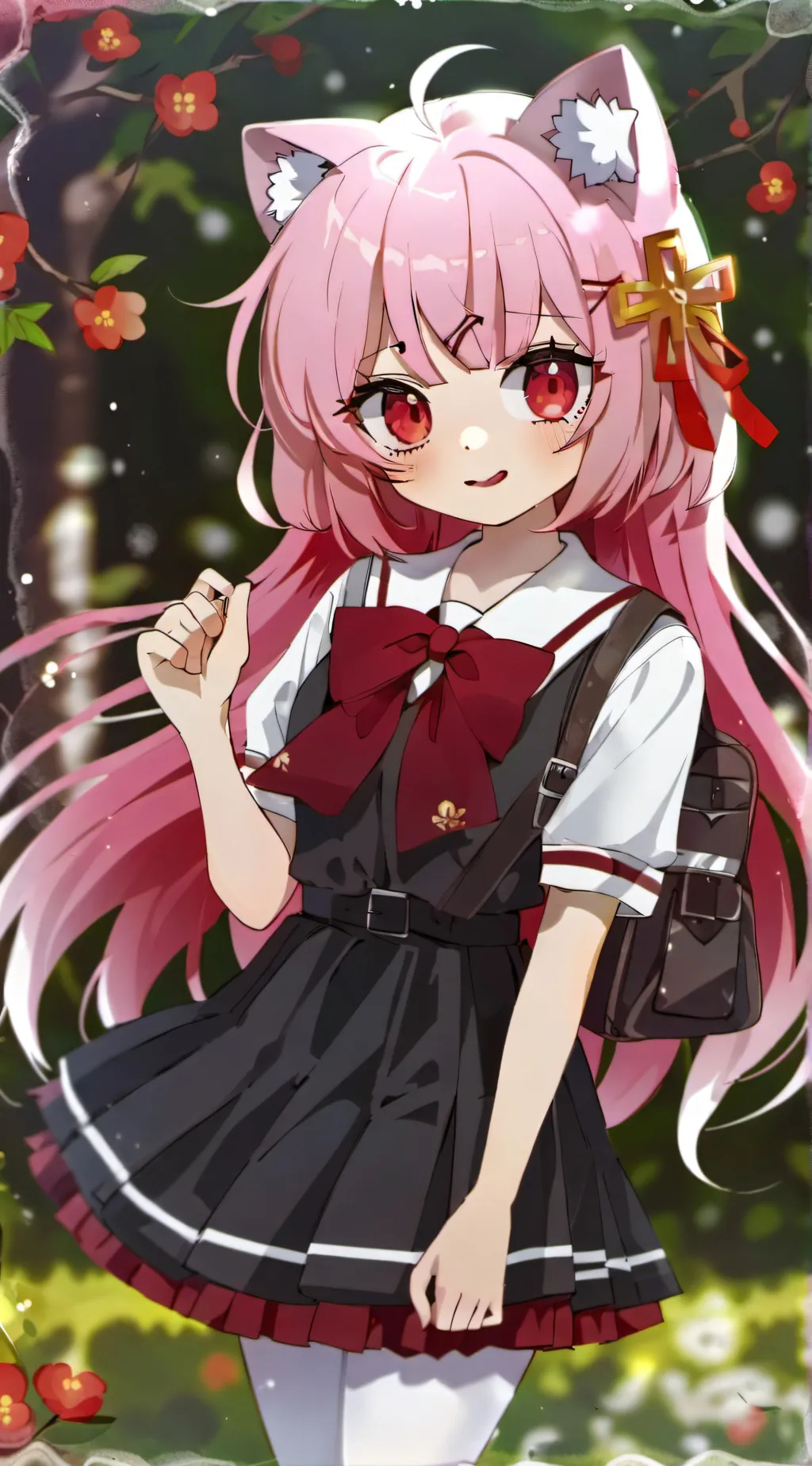 ai character: Festival background