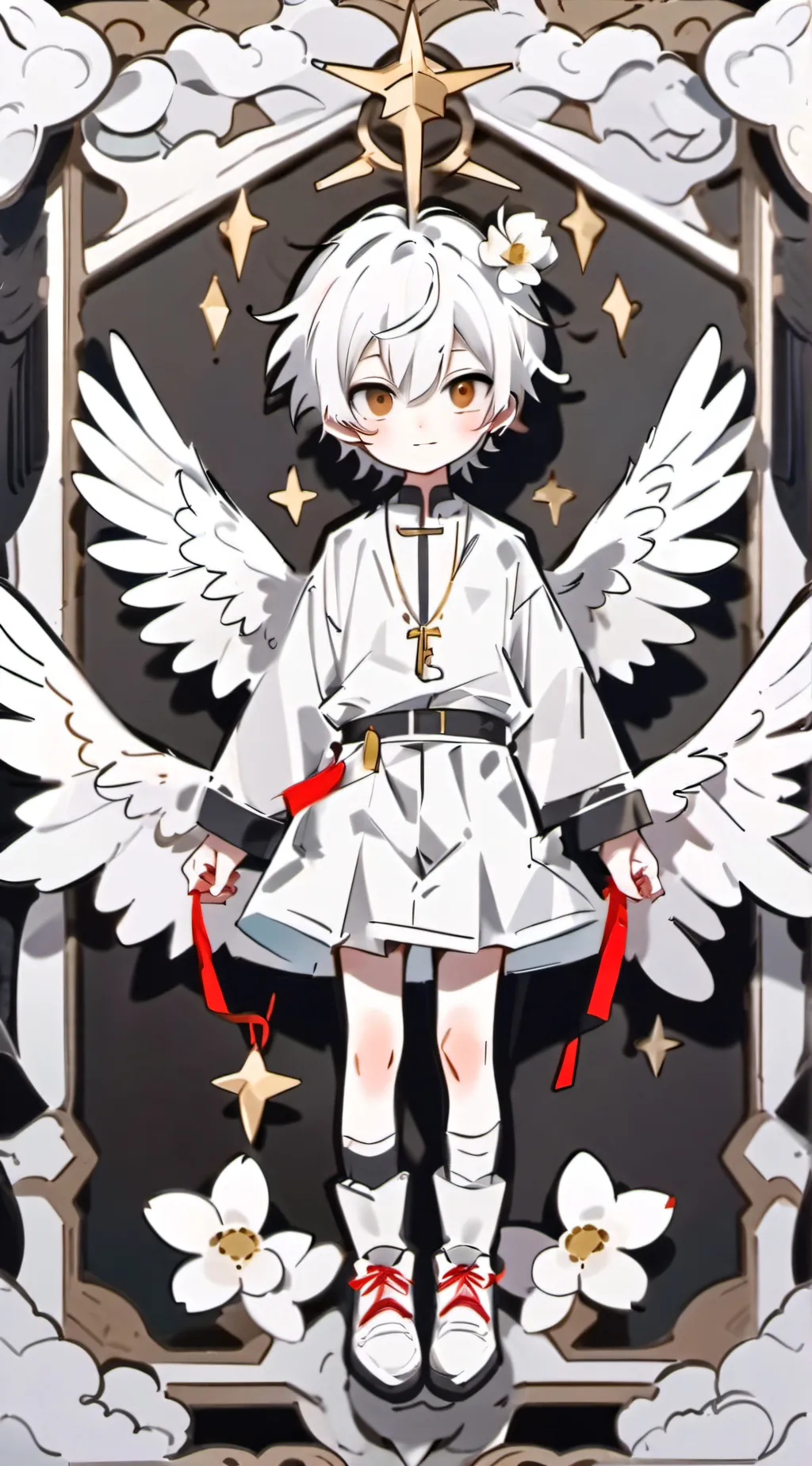 ai character: adam background