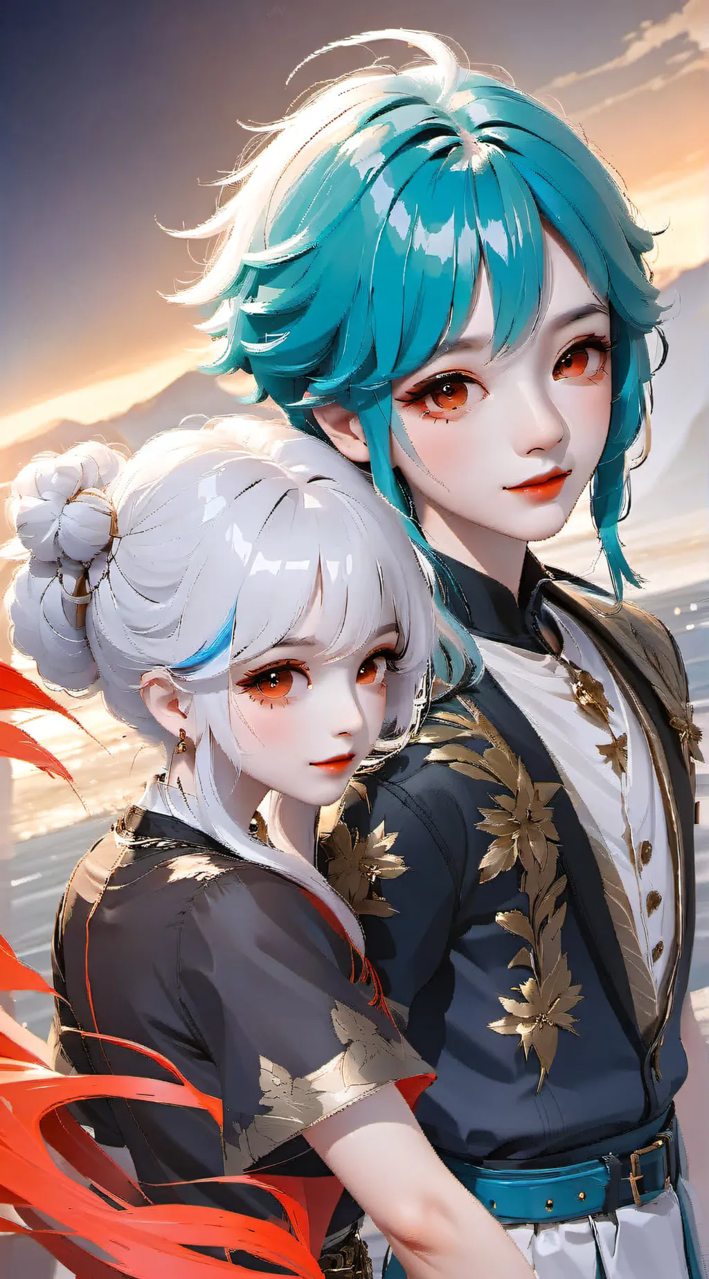 ai character: Aliy and matthew background