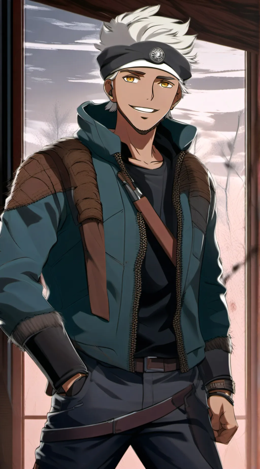 ai character: friedel background