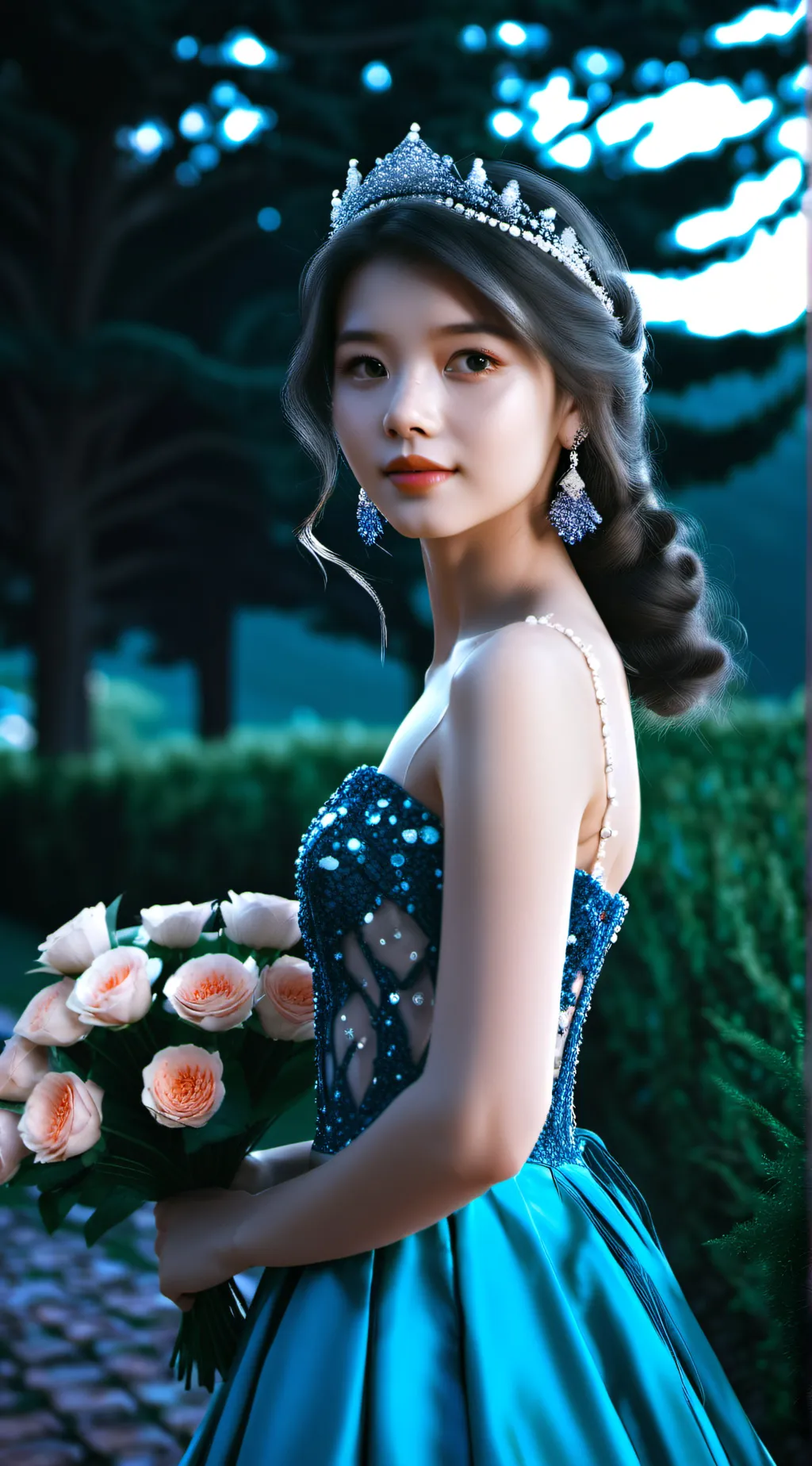 ai character: Princess Olivia  background