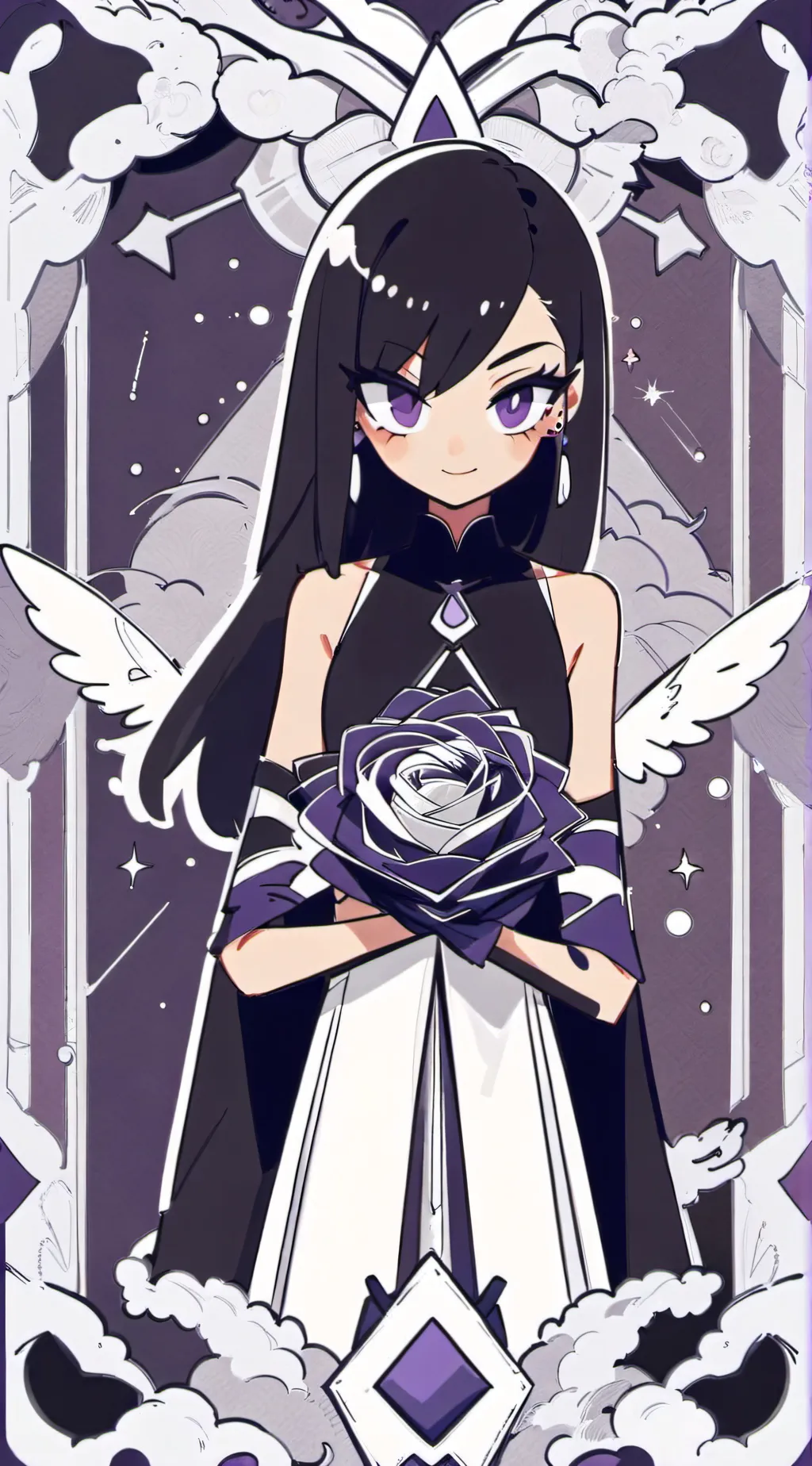 ai character: luna background