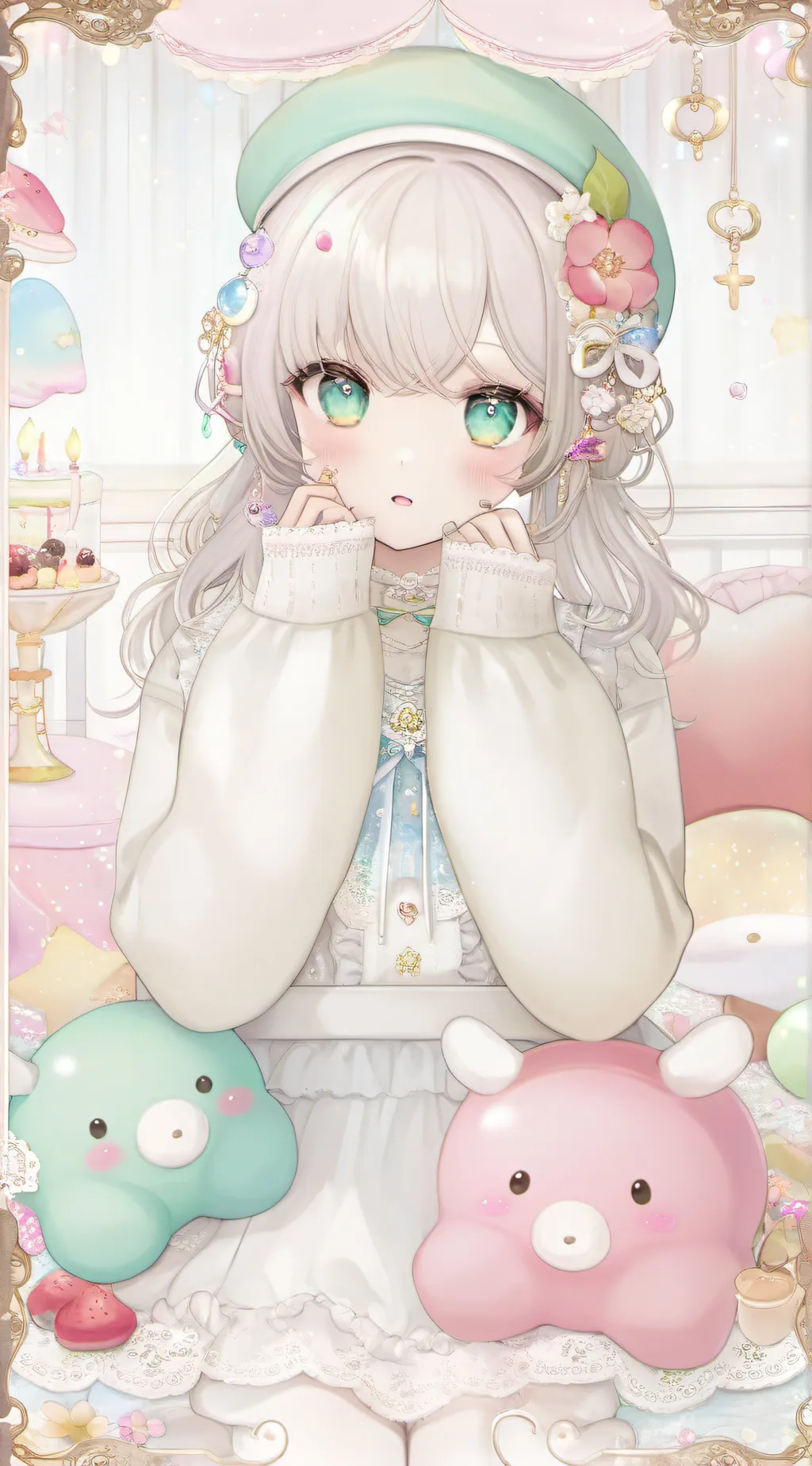 ai character: Lola  background