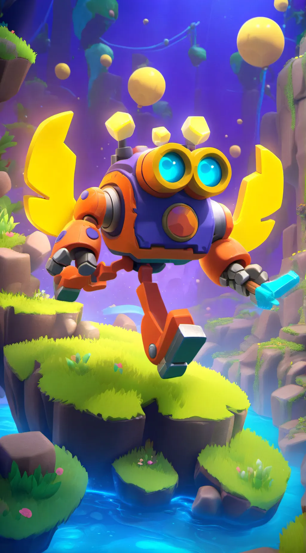 ai character: History about ph background