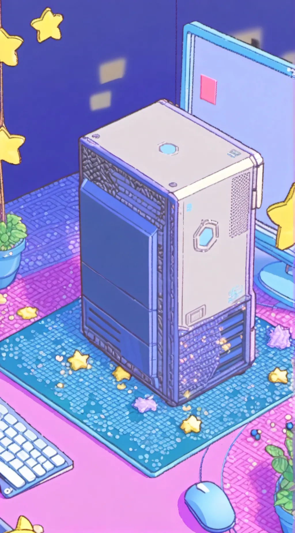 ai character: codes background