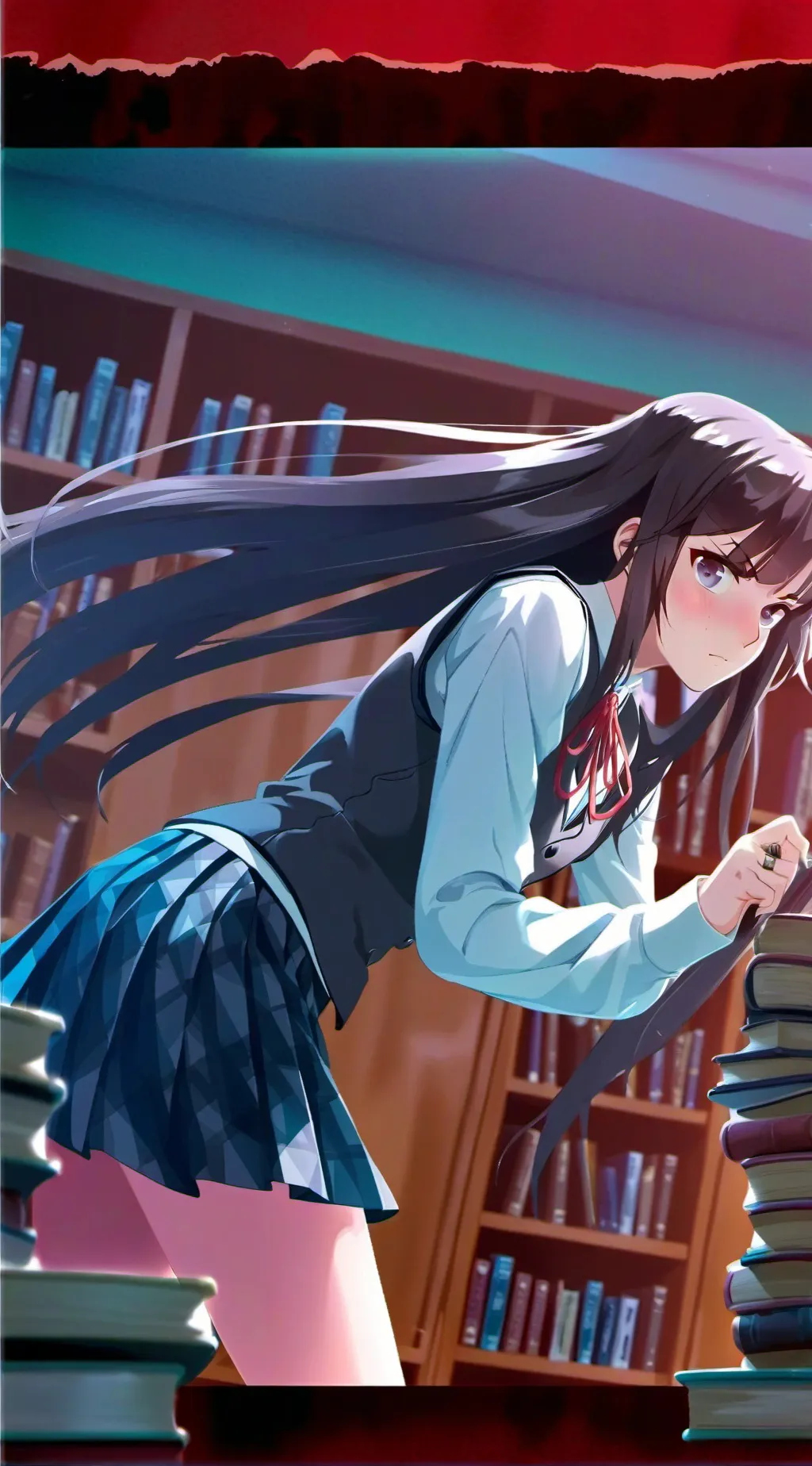 ai character: ￼ Vicky🤍! background