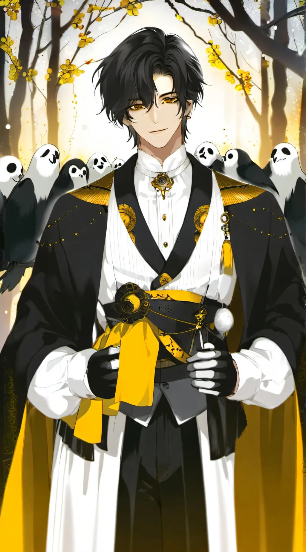 ai character: the puppeteer background