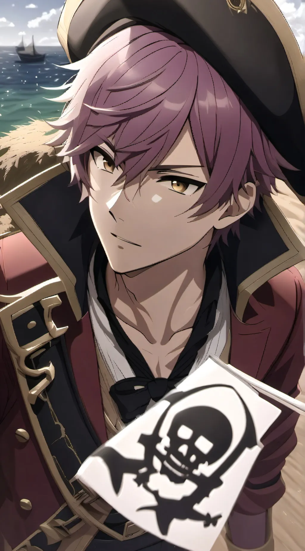 ai character: Lysander the Pirate Prince background