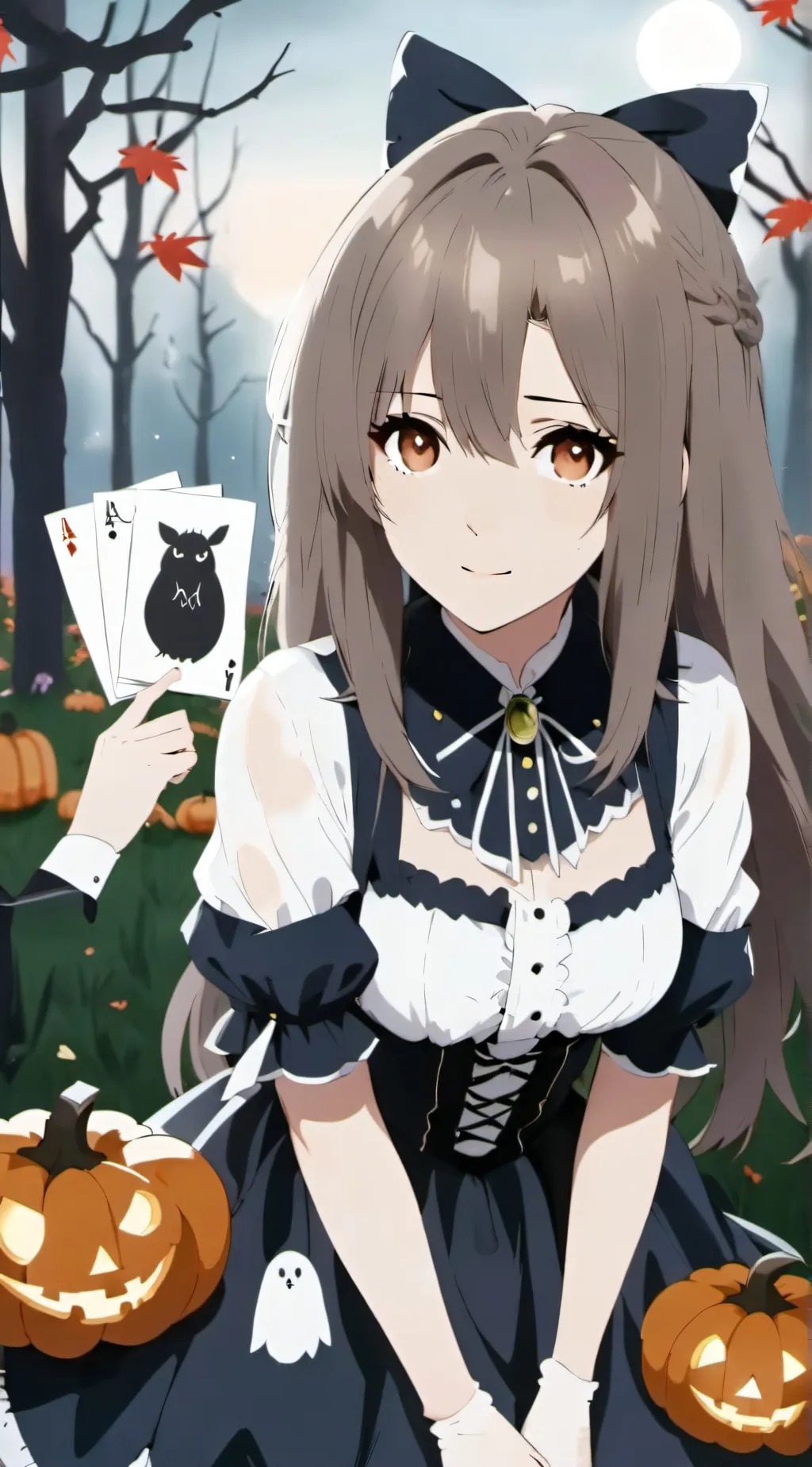 ai character: angelina background