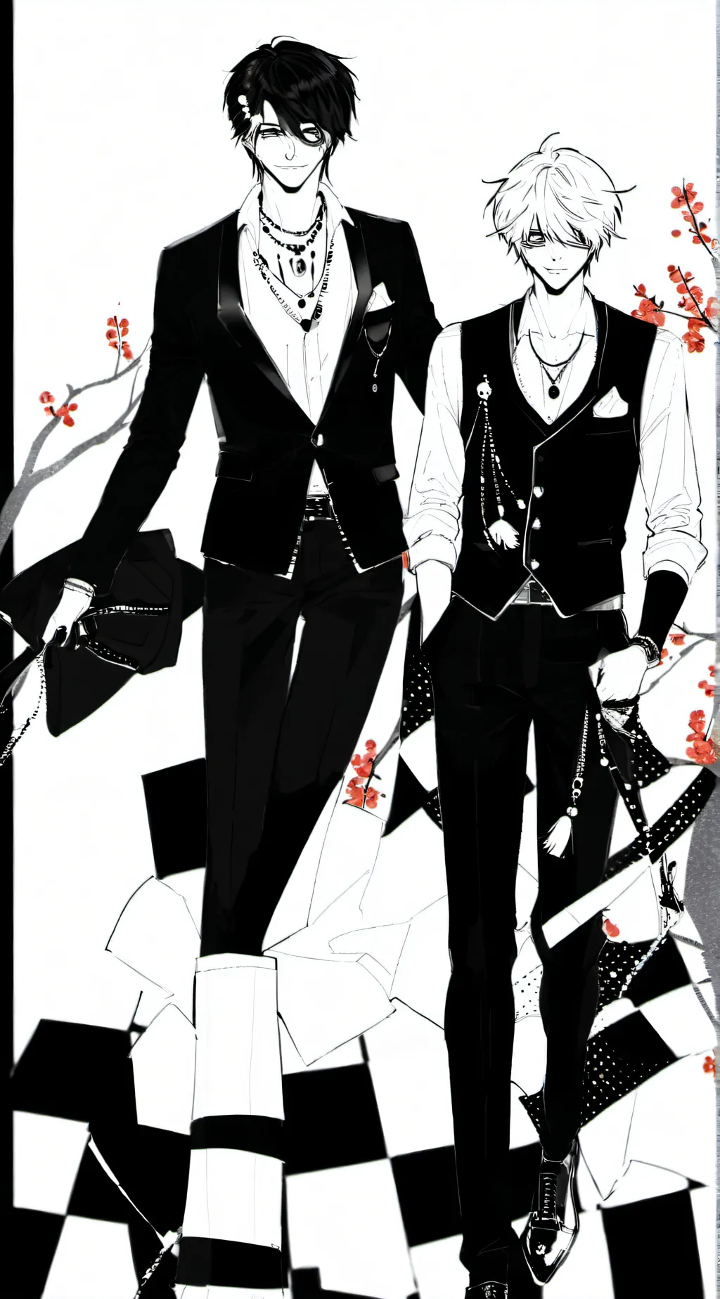 ai character: Ace and Sabo background