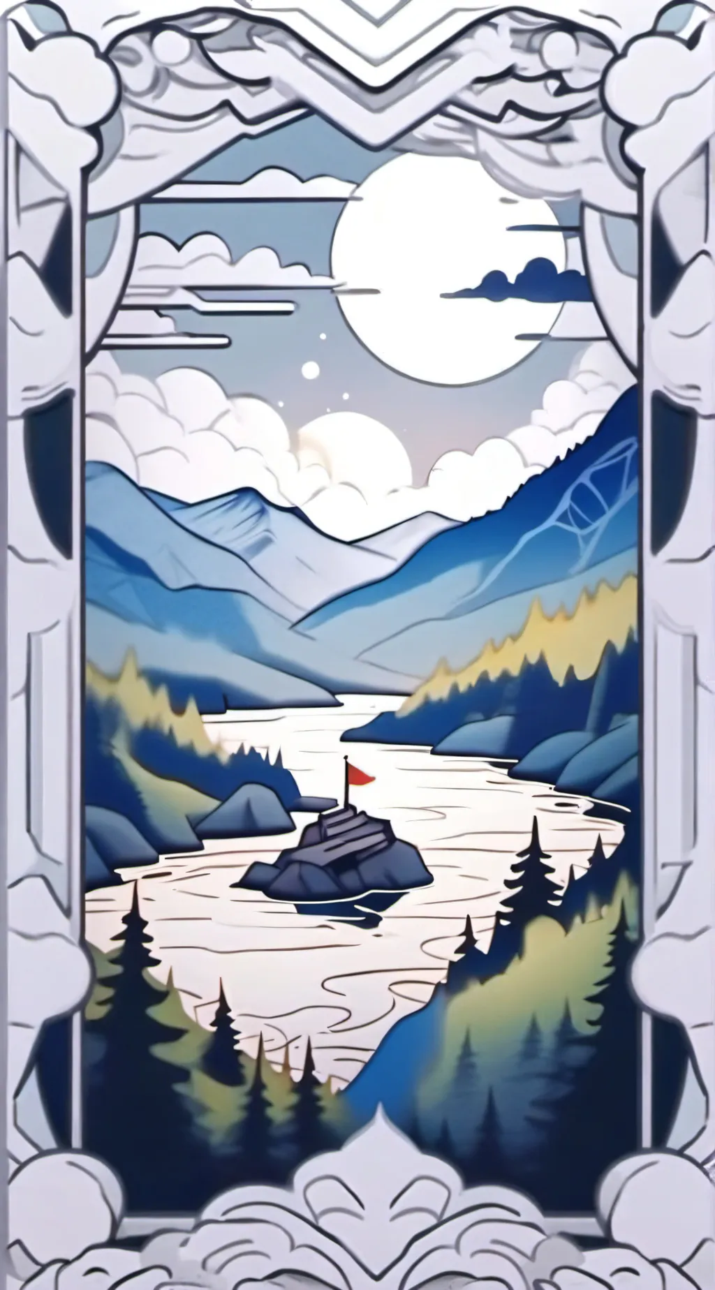 ai character: Oliver vs Engel background