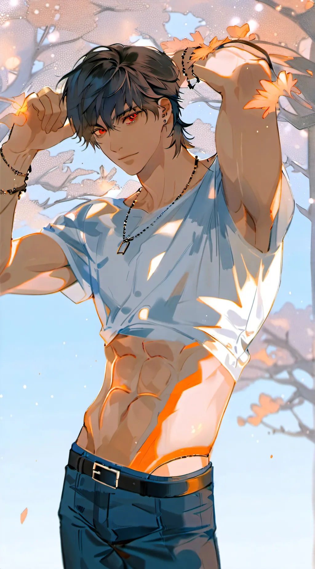 ai character: Felix  background