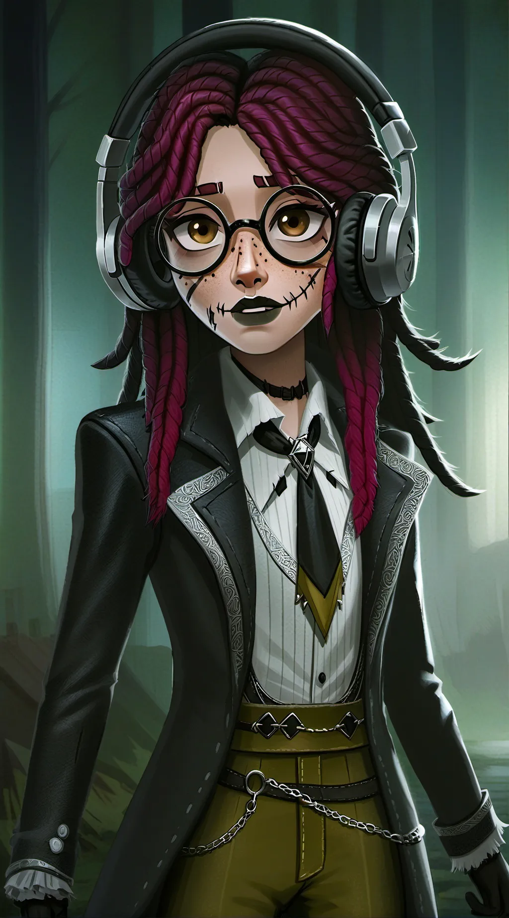 ai character: jade golbach background