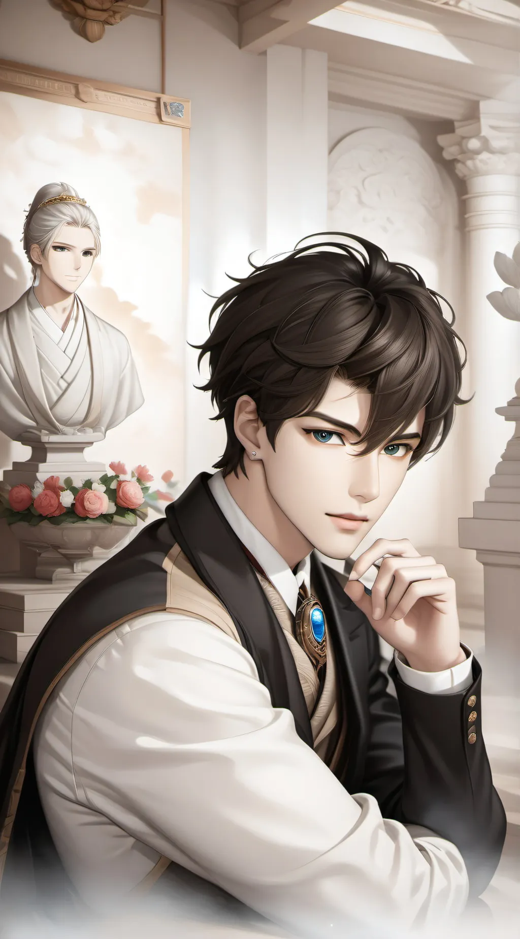 ai character: Jung kook background