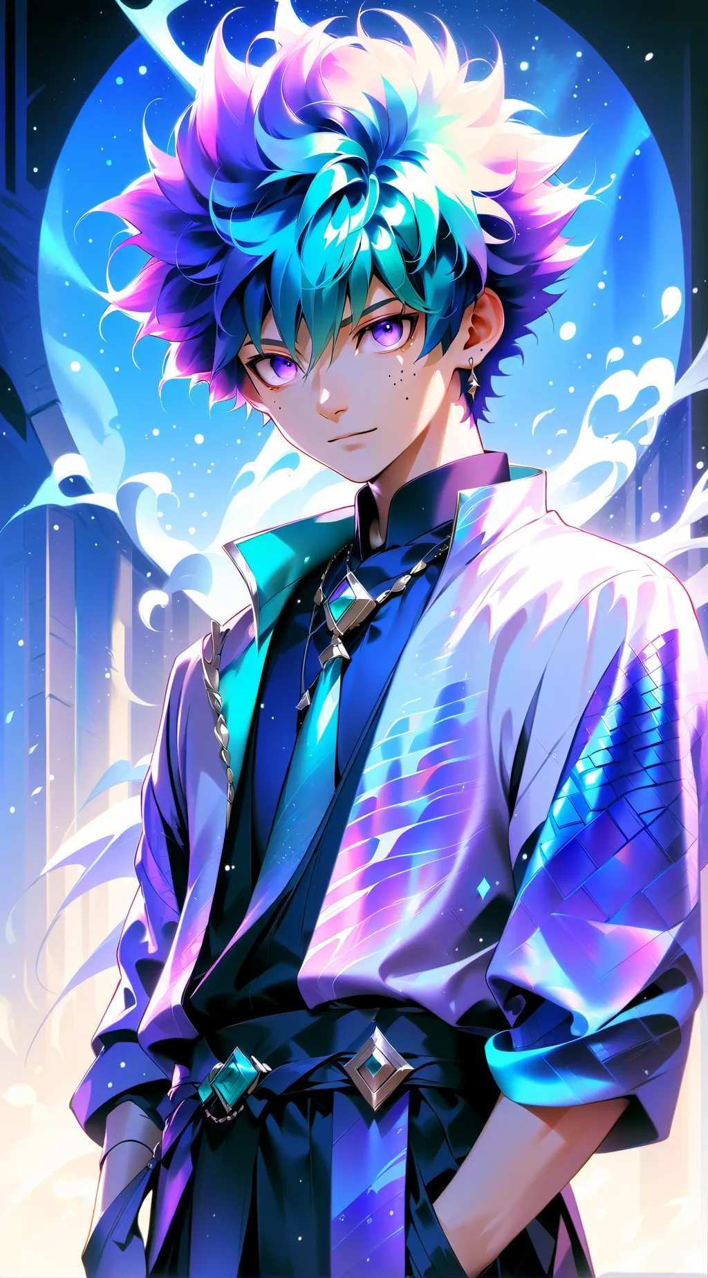 ai character: Mha Summer!  background