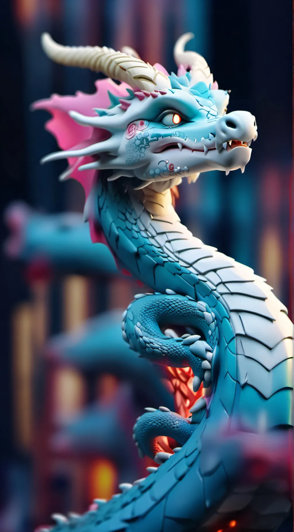 ai character: Dragon background