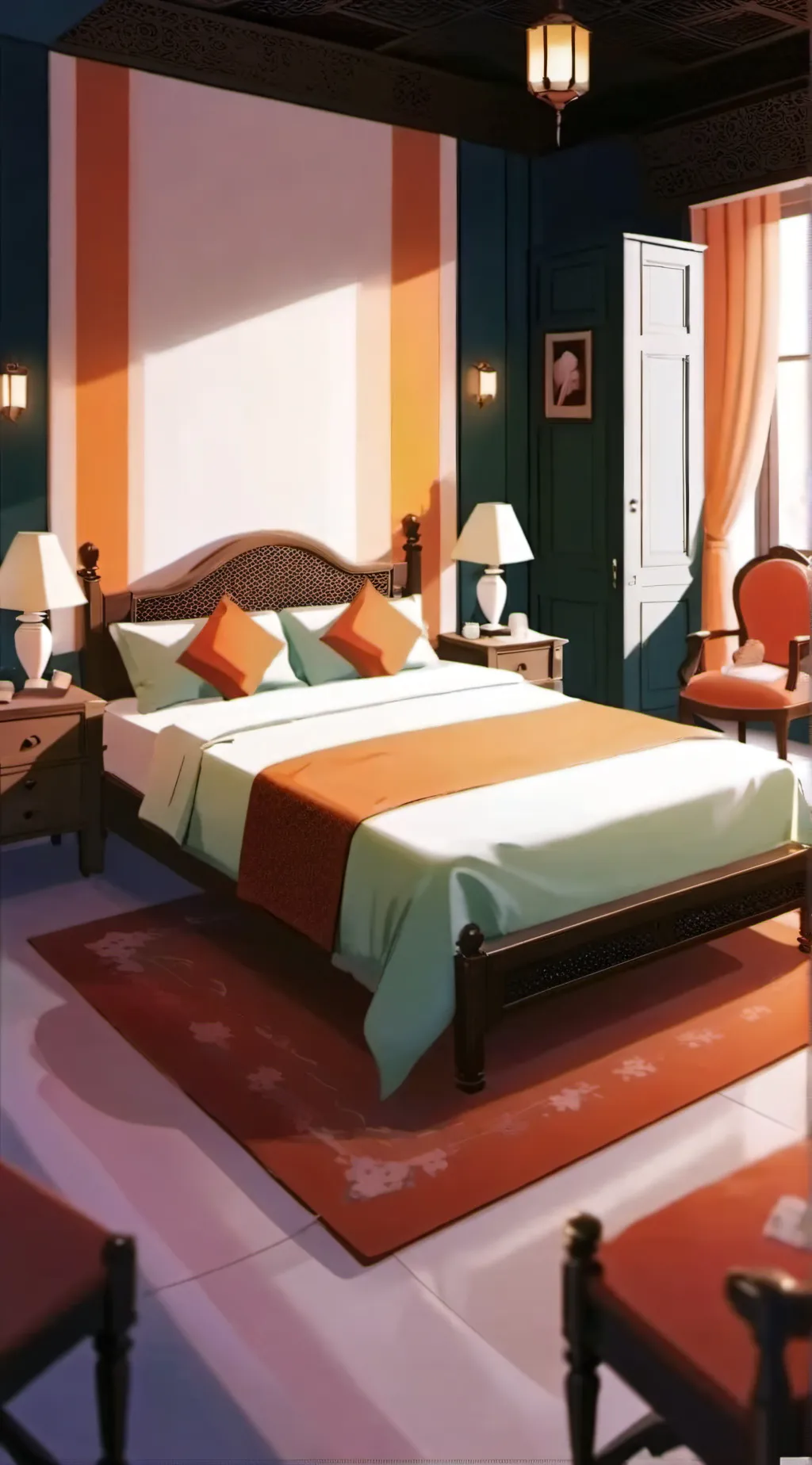 ai character: mha-u got da cold background