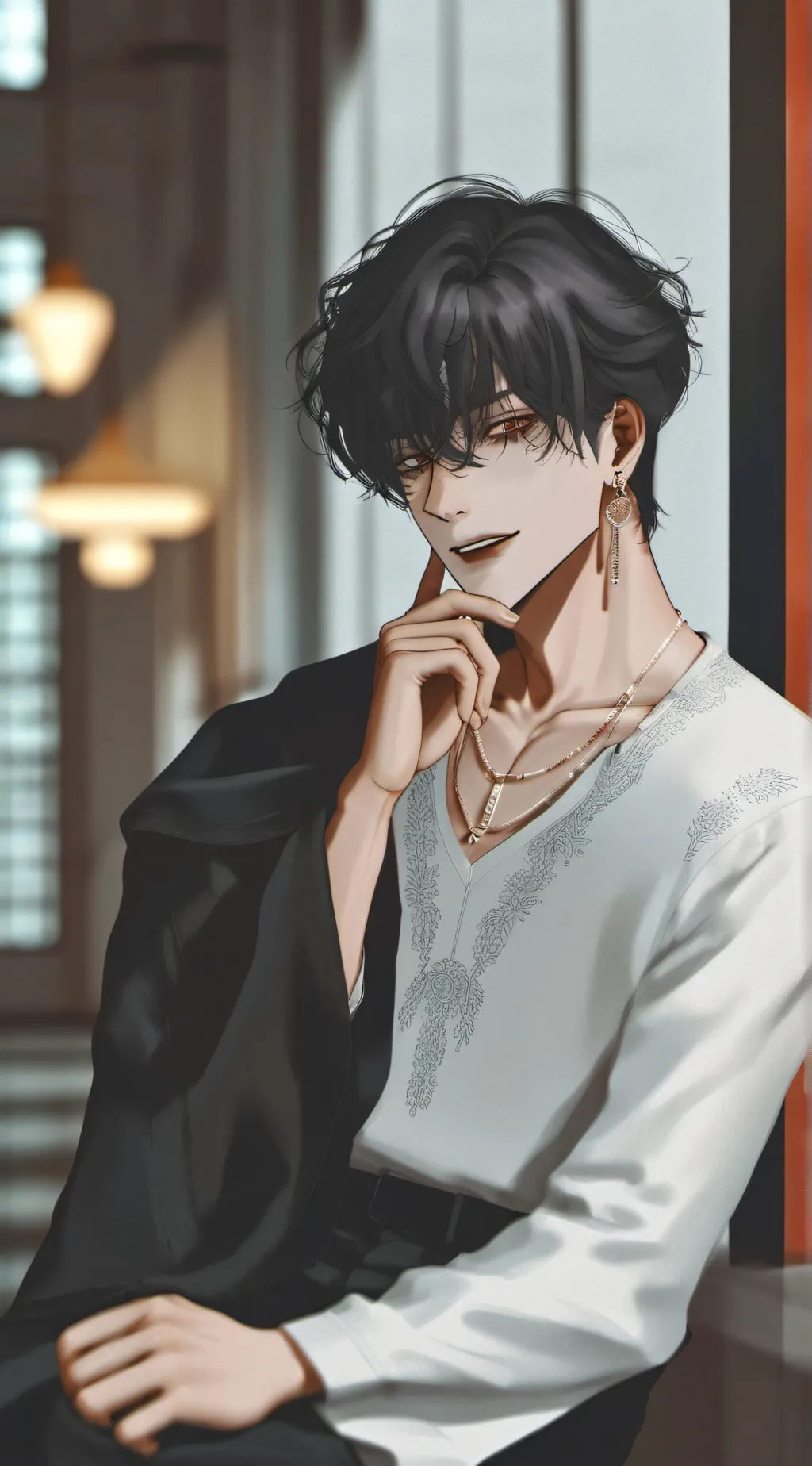 ai character: My Uglyduckling. background