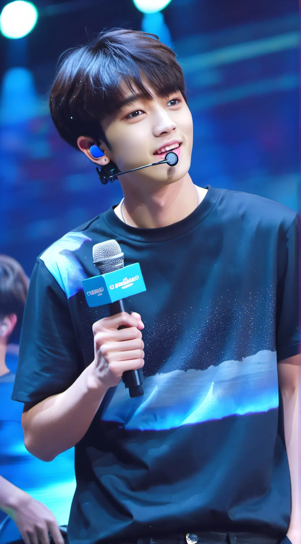 ai character: Jung kook  background