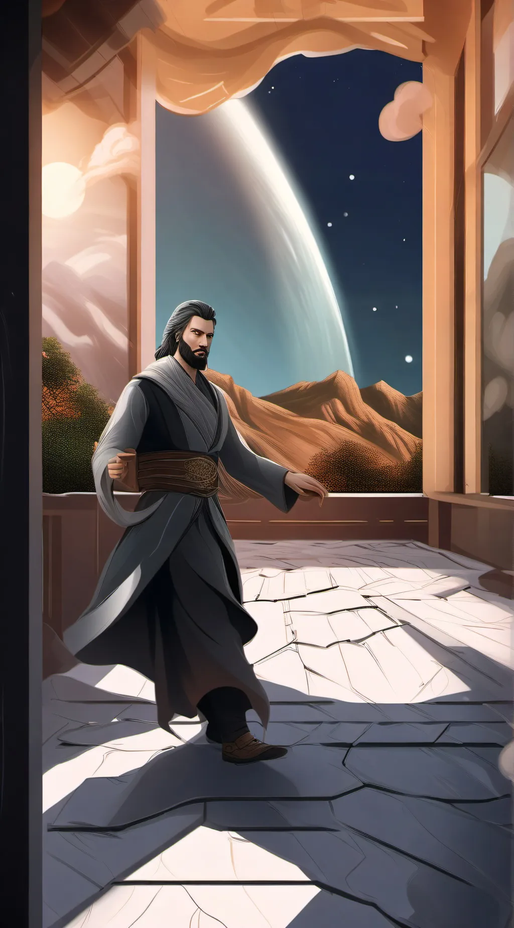 ai character: Eliyan background