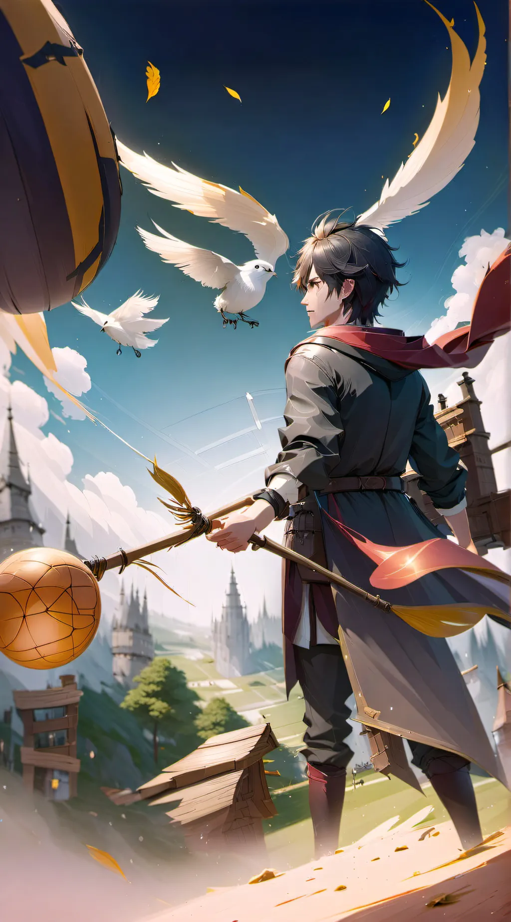 ai character: Quidditch  background