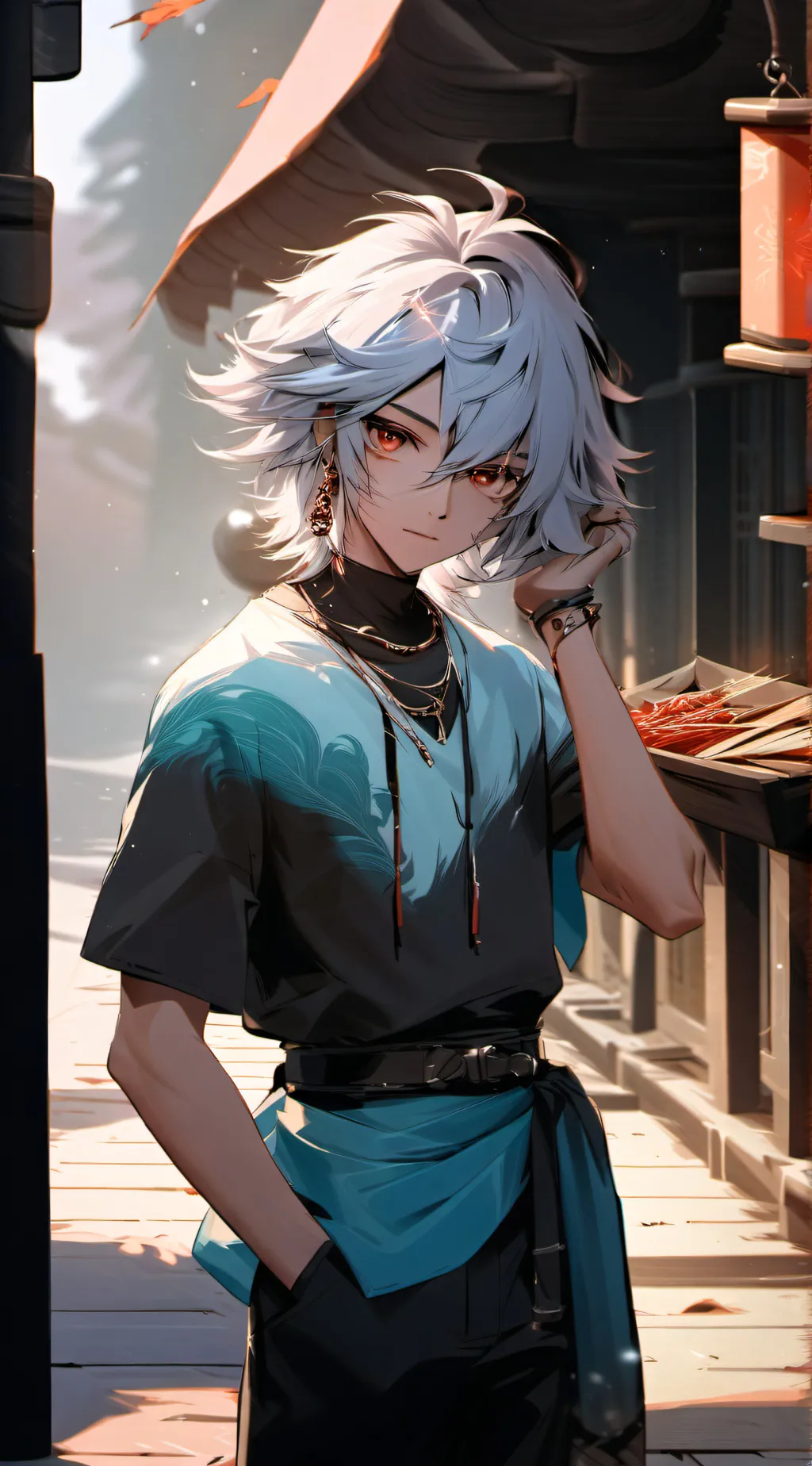 ai character: Eli background