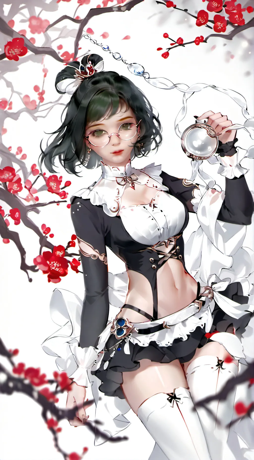 ai character: MHA Mystic Flour background