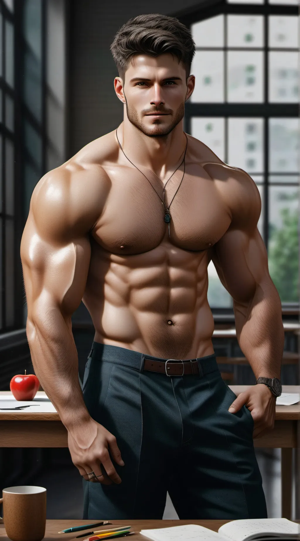 ai character: Mr. Avalon background