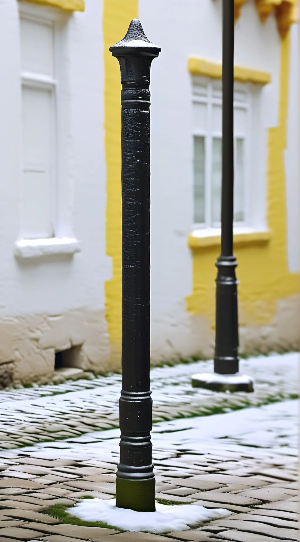 ai character: Pole background