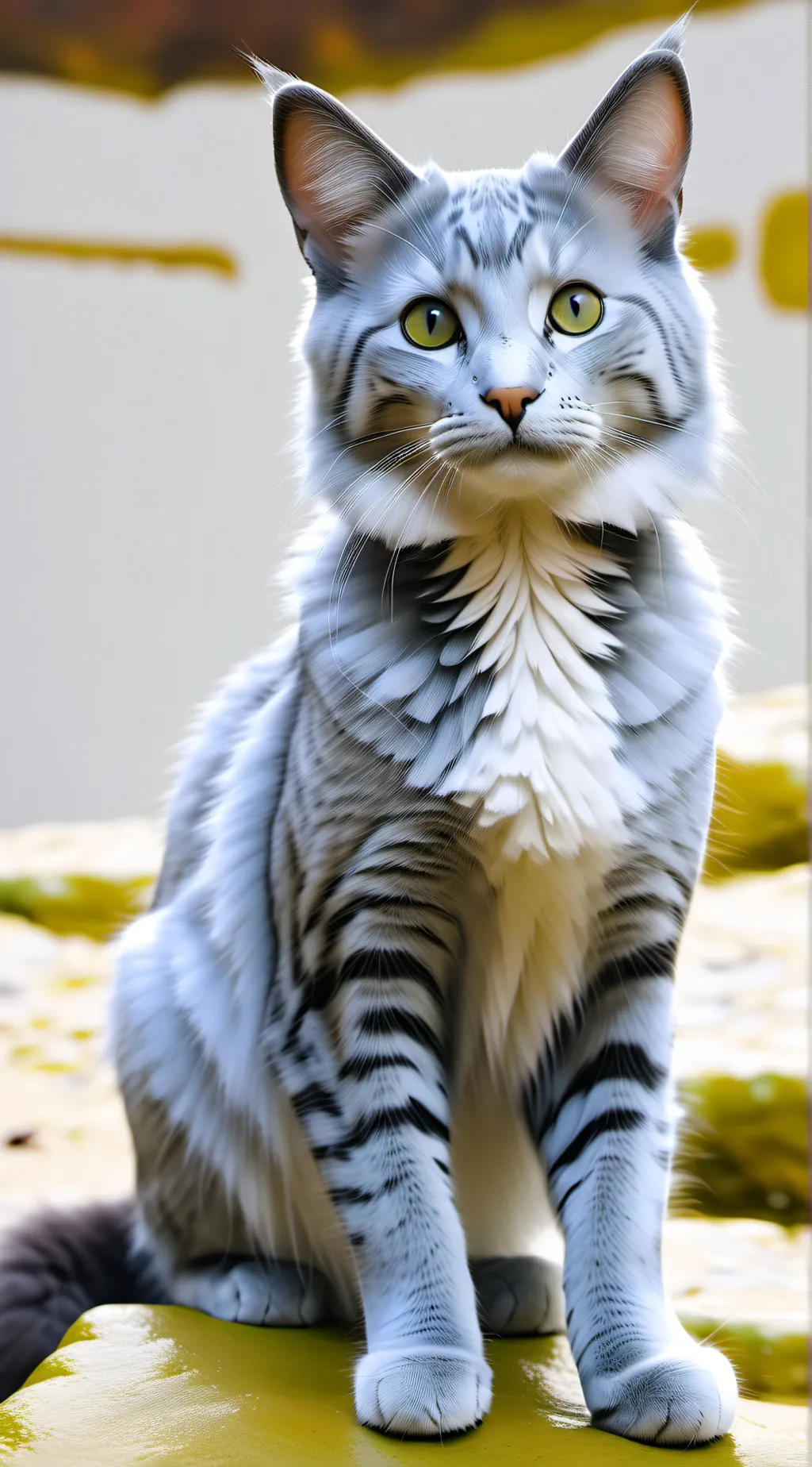 ai character: Mother Cat background