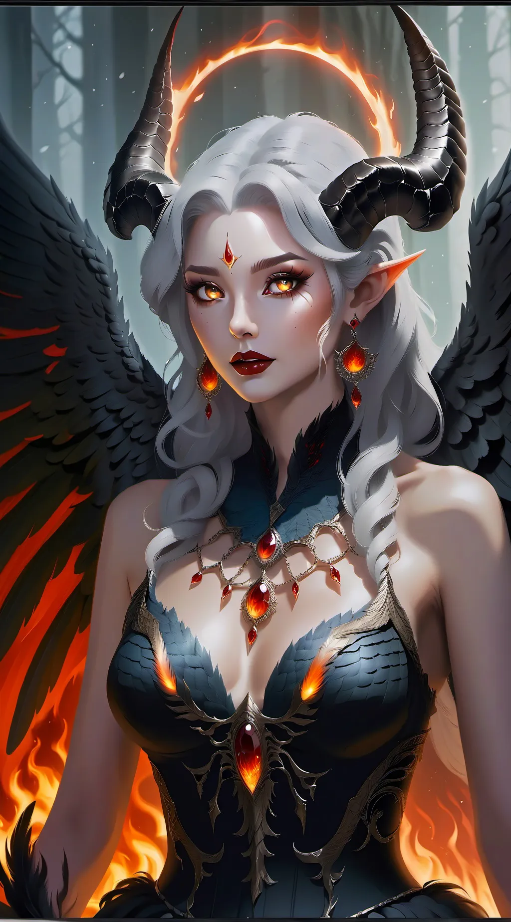 ai character: Lily background