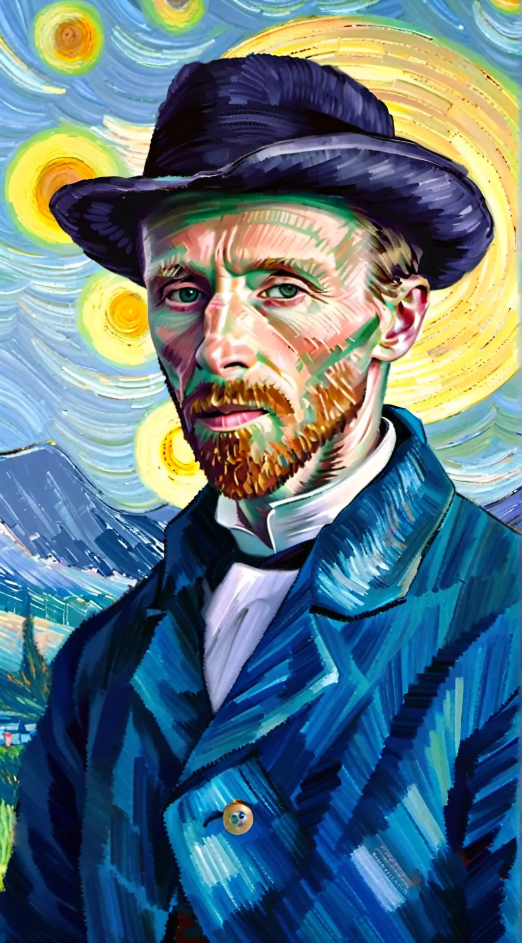 ai character: Asia country guess background