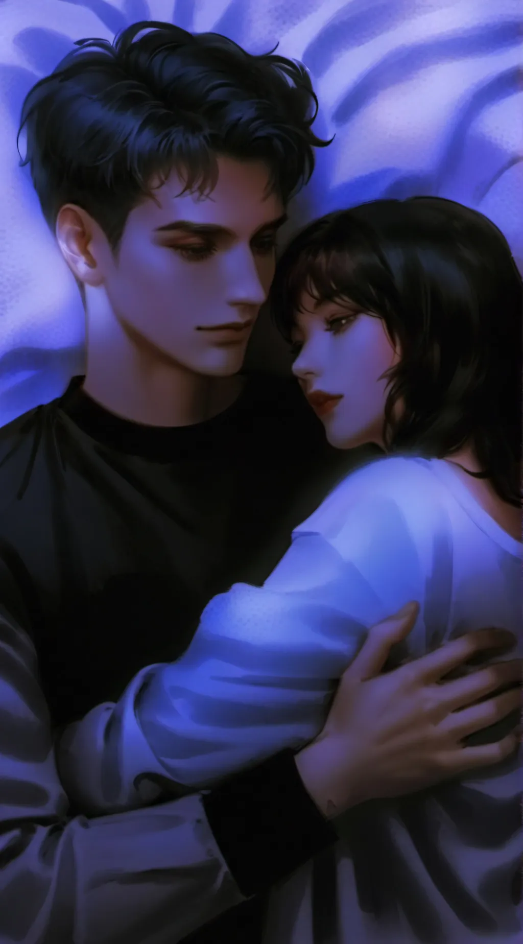 ai character: blank background