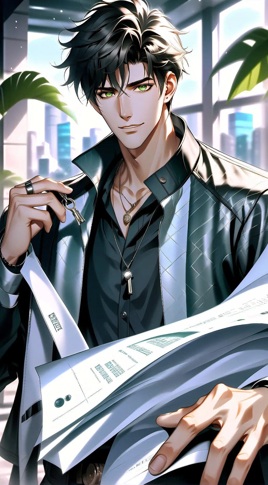 ai character: Alex the Charmer background