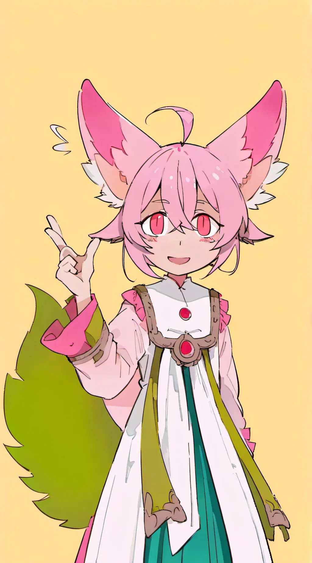 ai character: eye contest (vire) background