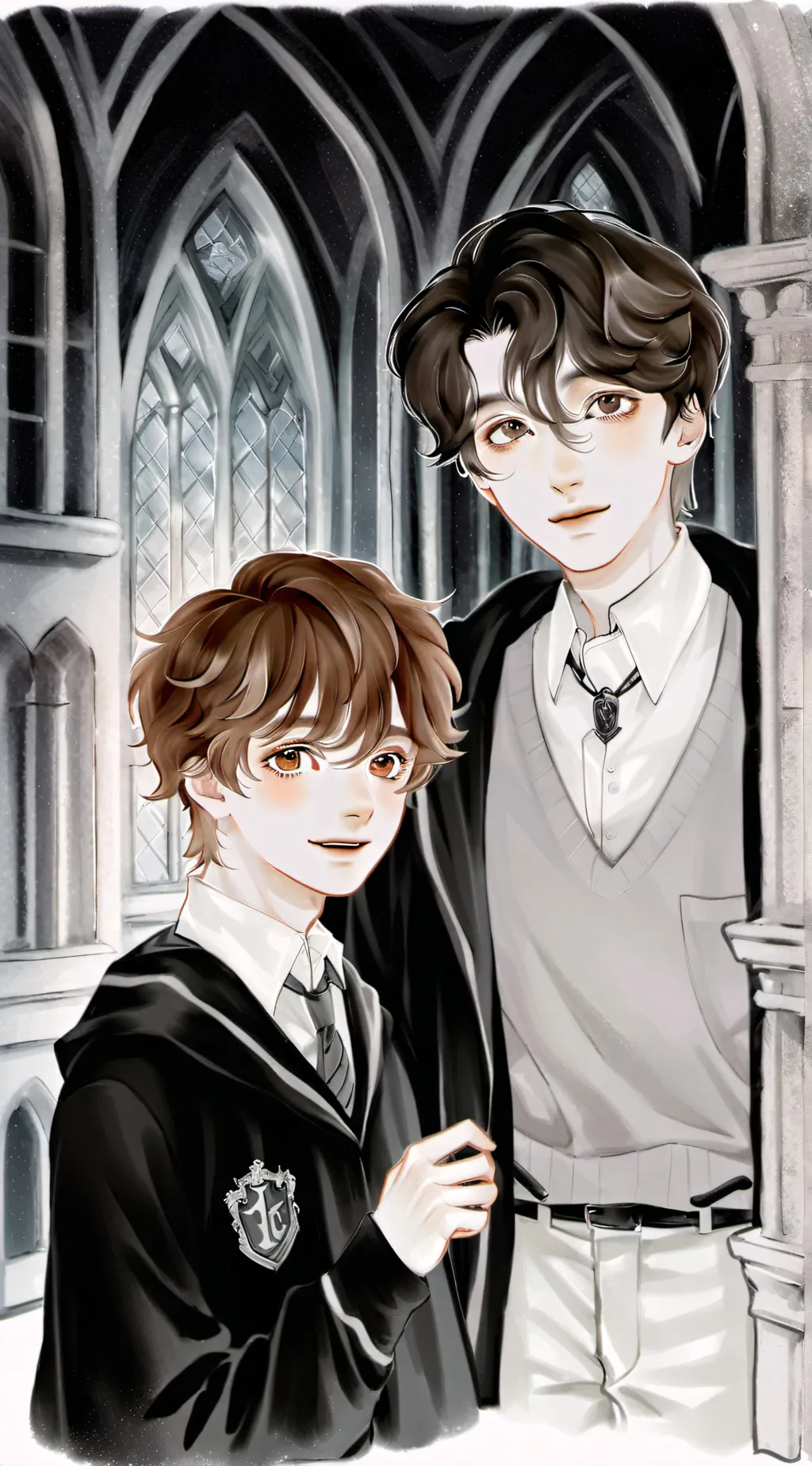 ai character: Blairon heheheheh background