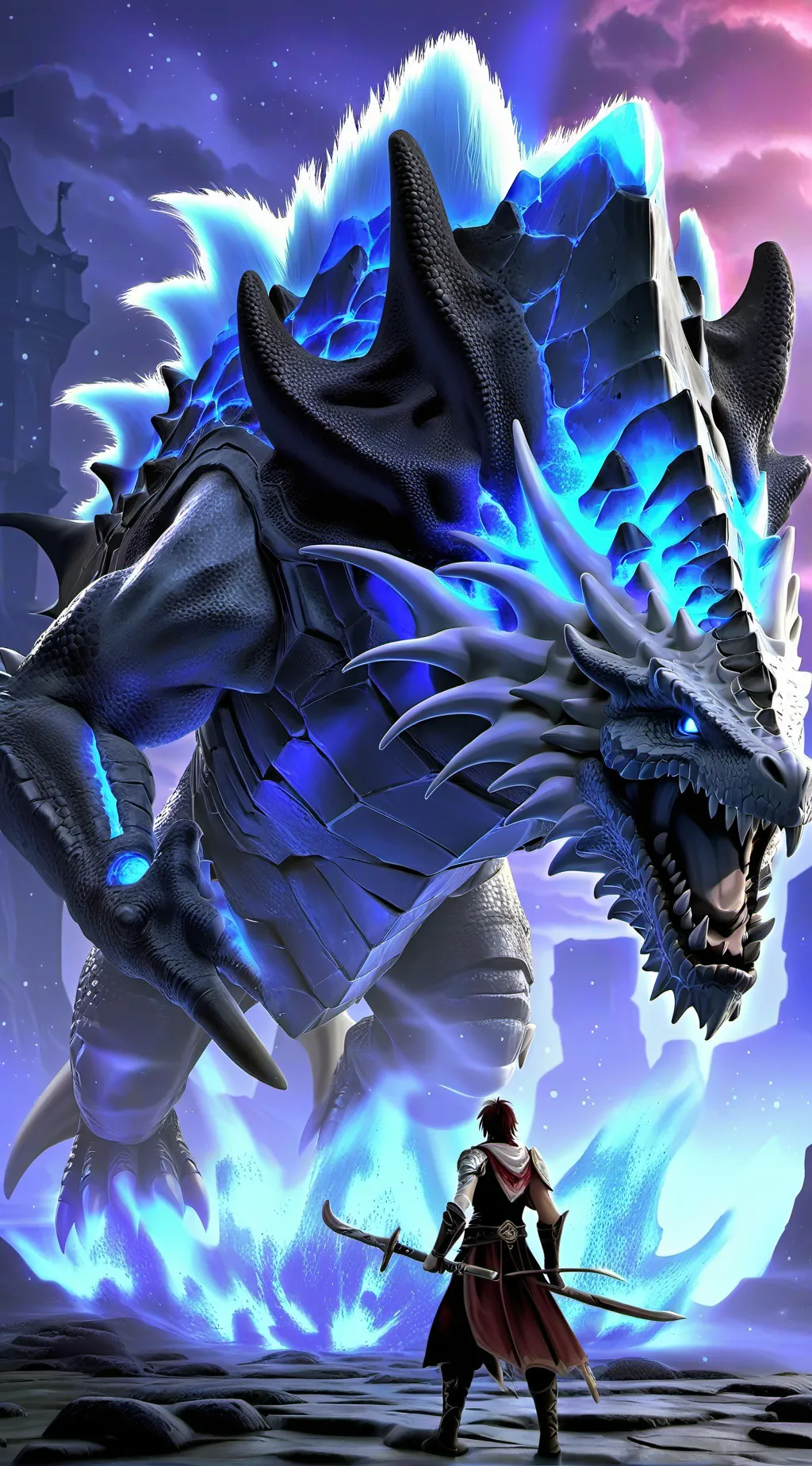 ai character: Toffy background