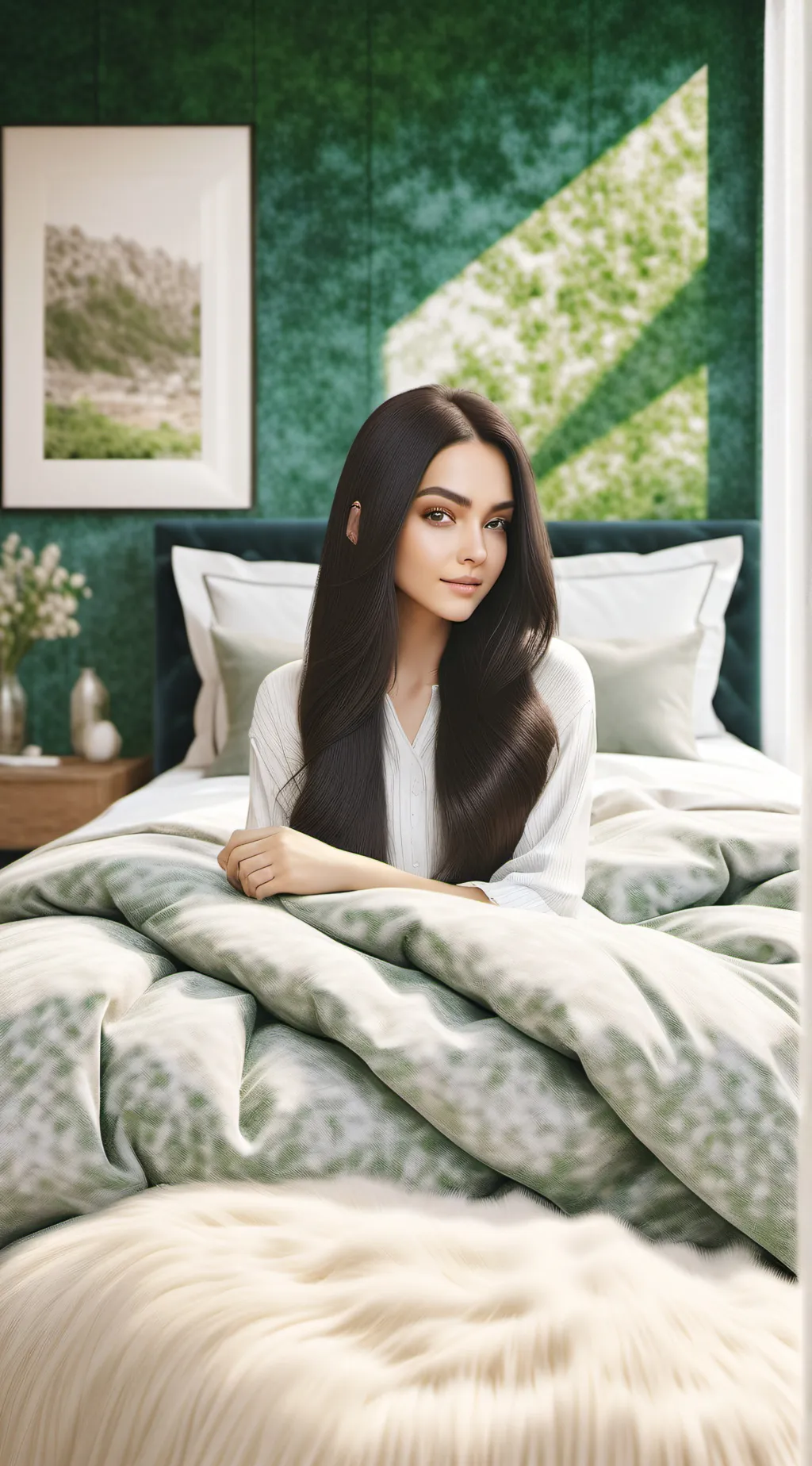 ai character: Hayley  background