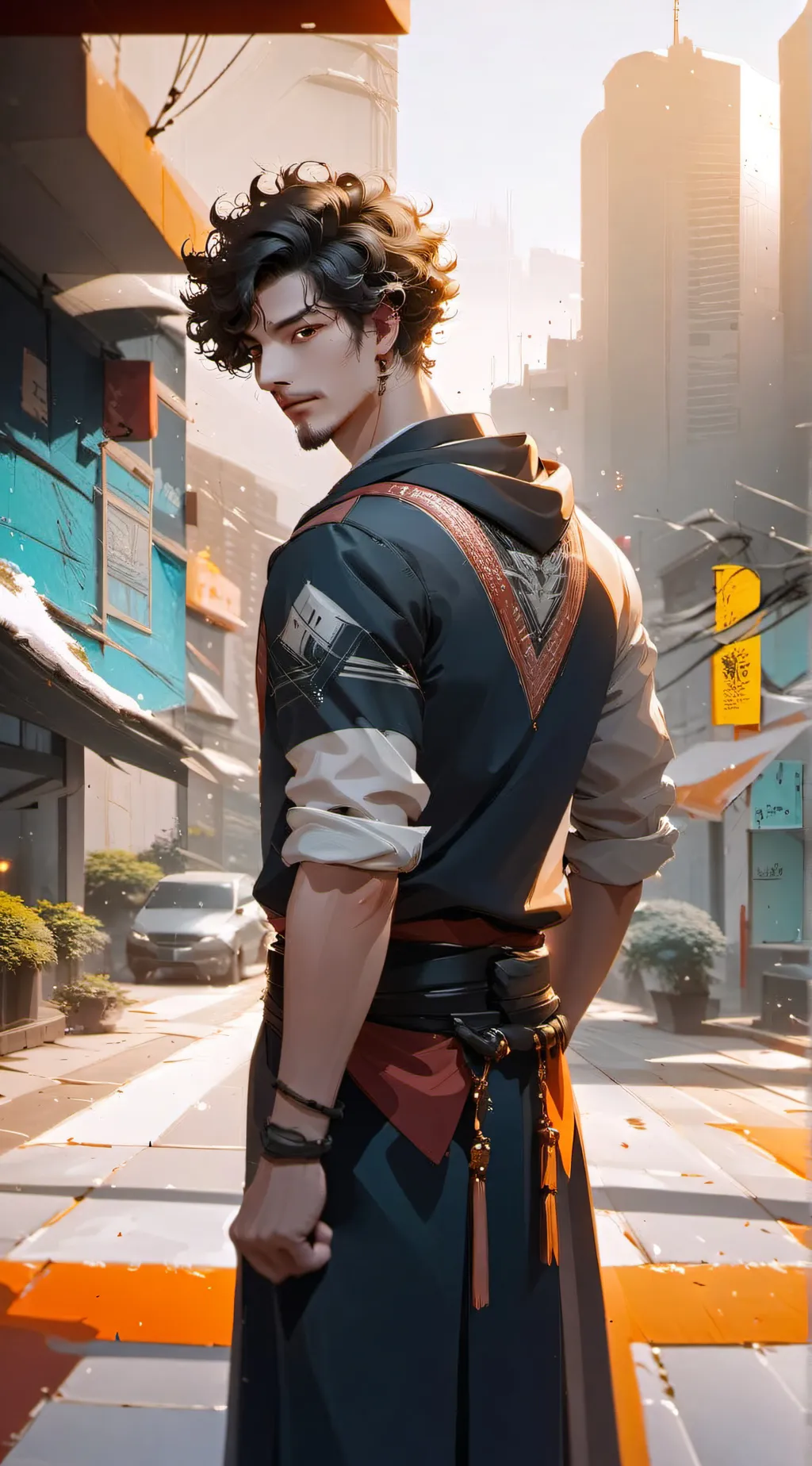 ai character: Jay  background