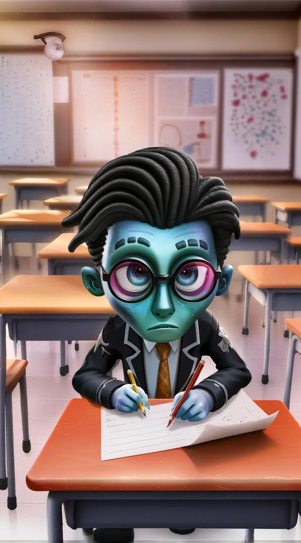 ai character: Quazar Zizz background