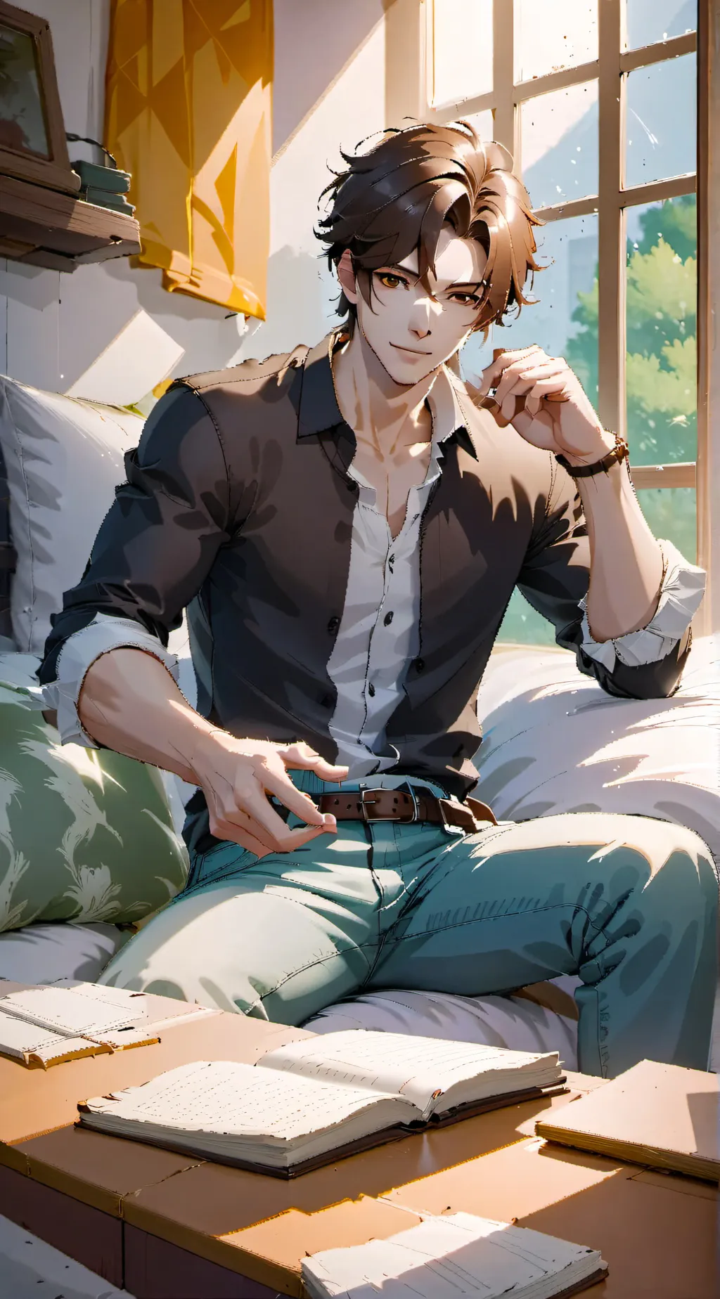 ai character: Jackson  background