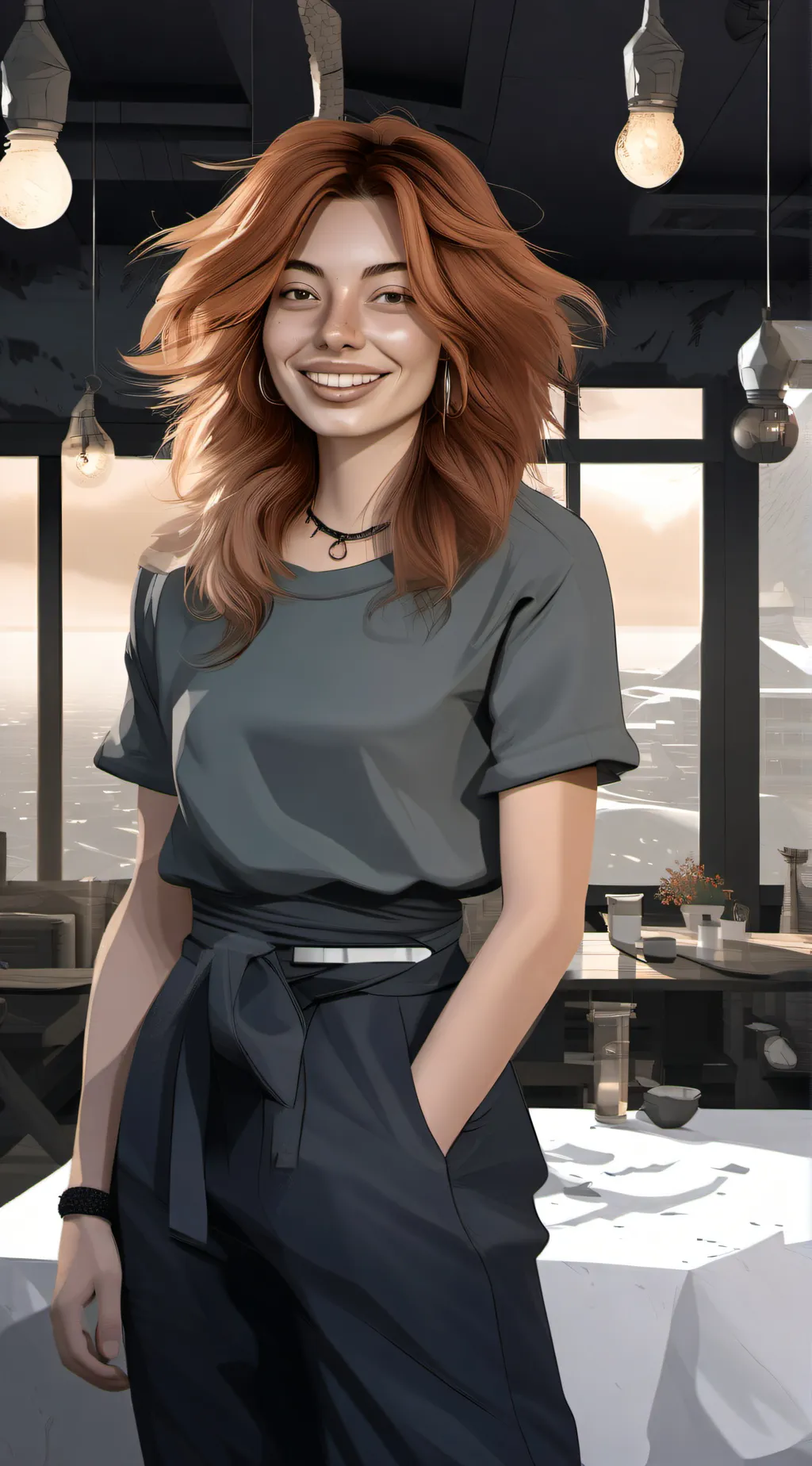 ai character: Emily  background